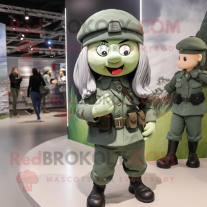 Gray Green Beret mascotte...