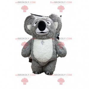 Szaro-biała maskotka koala, kostium Austalia - Redbrokoly.com