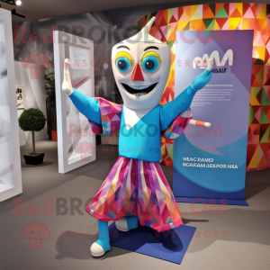  Acrobat maskot kostume...