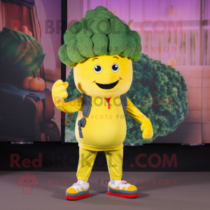 Citrongul Broccoli maskot...