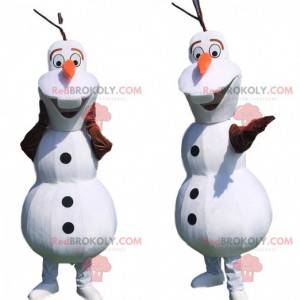 Mascot of Olaf, famous cartoon snowman - Redbrokoly.com