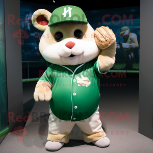 Green Hamster mascotte...