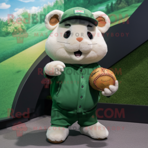 Green Hamster mascotte...