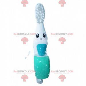 Mascote gigante da escova de dentes, escova de dentes elétrica