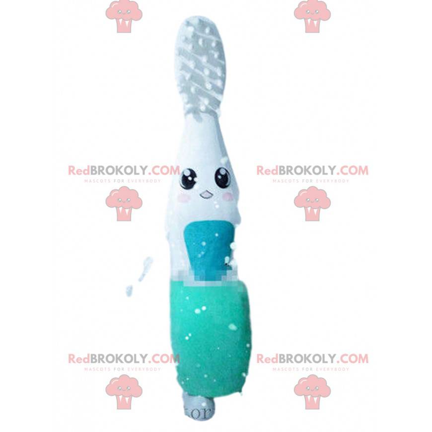 Giant toothbrush mascot, electric toothbrush - Redbrokoly.com