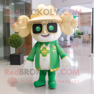 Personagem de mascote Gold...