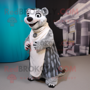 Silver Badger maskot...