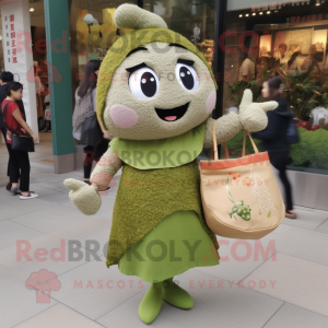 Postava maskota Olive Fried...