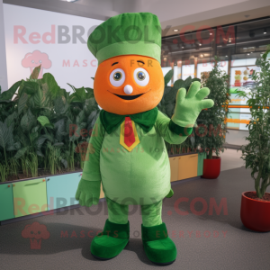 Green Carrot mascotte...