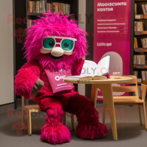 Magenta Momentum mascotte...