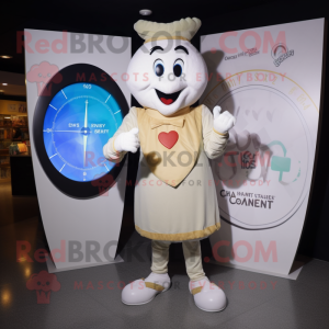 Cream Heart maskot kostume...