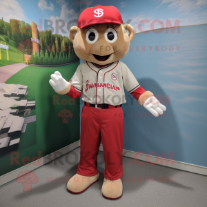 nan Baseball Glove mascot costume character dressed with a Joggers and Ties