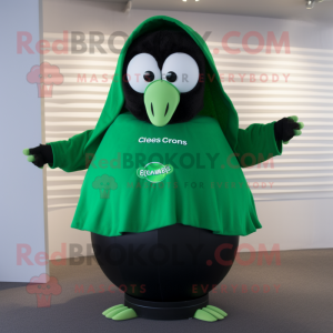 Grøn Guinness maskot...