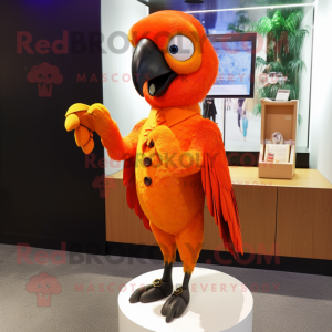 Orange Parrot mascotte...