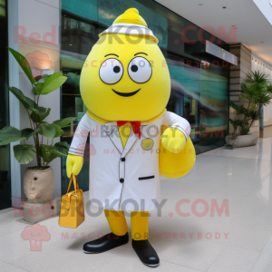 Citrongul Doctor maskot...