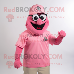 Roze Jambalaya mascotte...