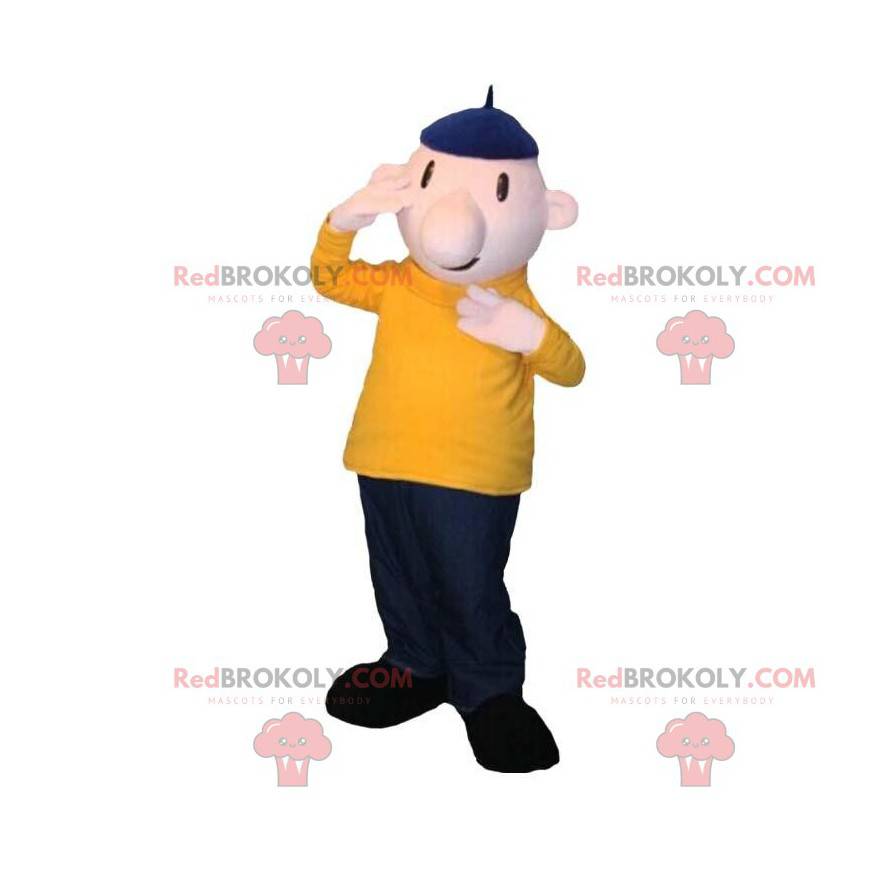 Mascot of Pat, famous character from Czech television series -