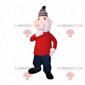 Mascot Mat, famous character from Czech television series -