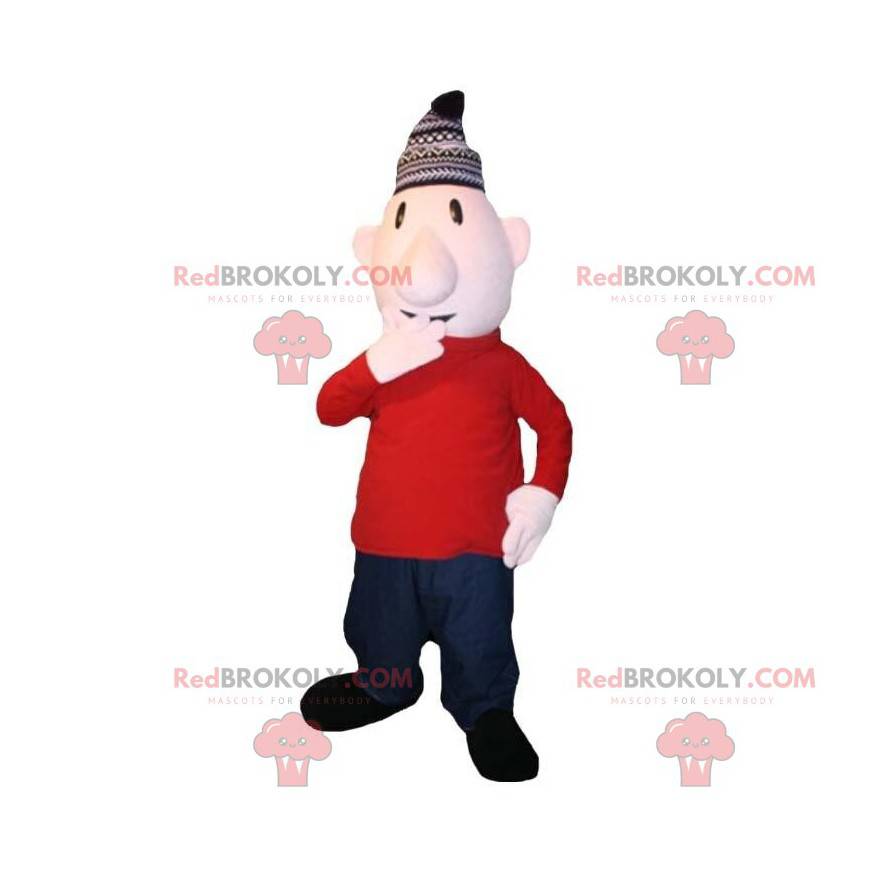Mascot Mat, famous character from Czech television series -