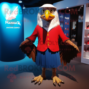  Hawk mascotte kostuum...