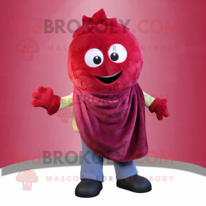 Maroon Raspberry mascotte...