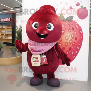 Maroon Raspberry mascotte...