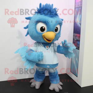 Sky Blue Harpy mascotte...