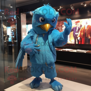 Sky Blue Harpy mascotte...