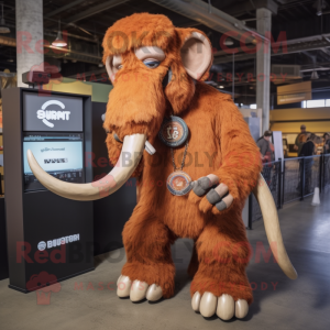 Rust Mammoth mascotte...