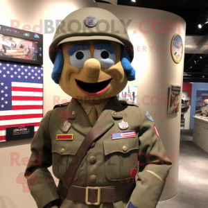  American Soldier mascotte...