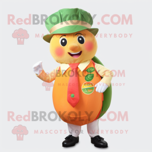 Peach Courgette mascotte...