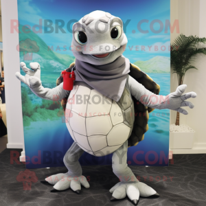 Gray Turtle mascotte...