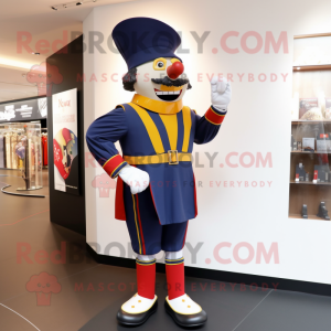 Navy Swiss Guard mascotte...