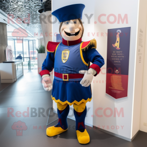 Navy Swiss Guard mascotte...