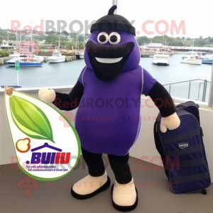 Navy Aubergine mascotte...