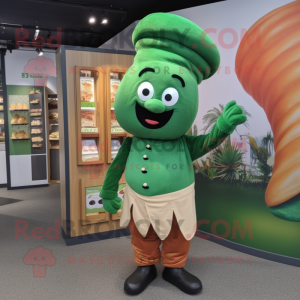 Green Croissant mascotte...