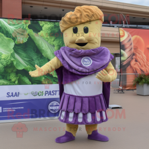 Lila Caesar Sallad maskot...