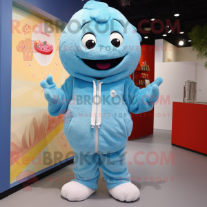 Sky Blue Raspberry mascotte...