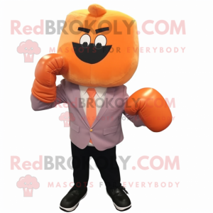 Peach Boxing Glove mascotte...