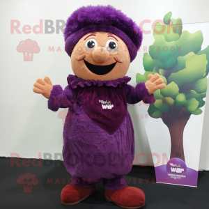  Grape mascotte kostuum...