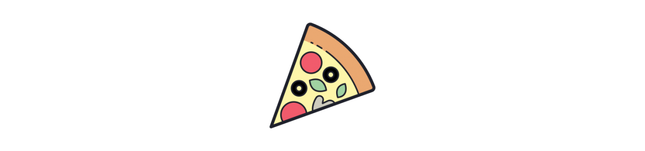 Mascotte della pizza - Costume mascotte -