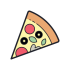 mascotes da pizza