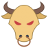 Bullenmaskottchen