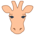 Giraffmasker