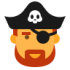Pirat maskot