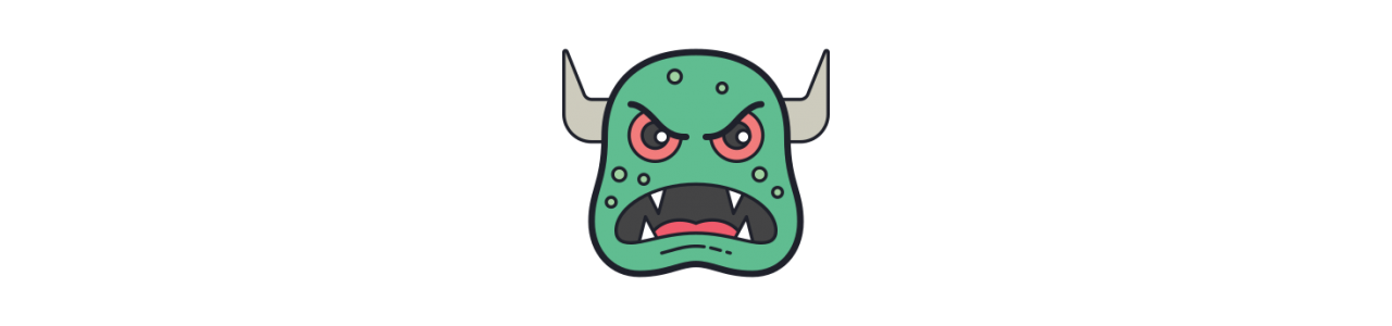 Monster maskotar - Maskotdräkt - Redbrokoly.com