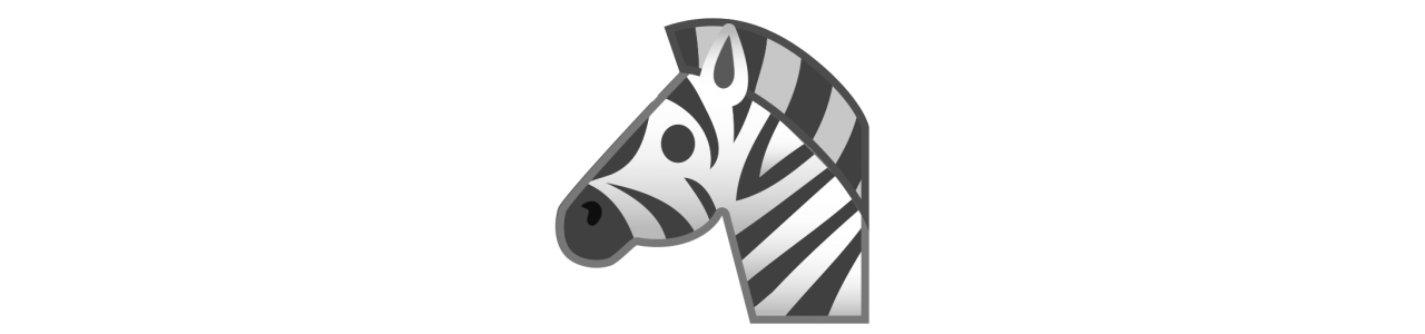 mascotes zebra - Traje Mascote - Redbrokoly.com