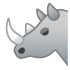 Mascottes rhinocéros