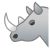 Nashorn Maskottchen