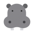 Hippopotamus mascots